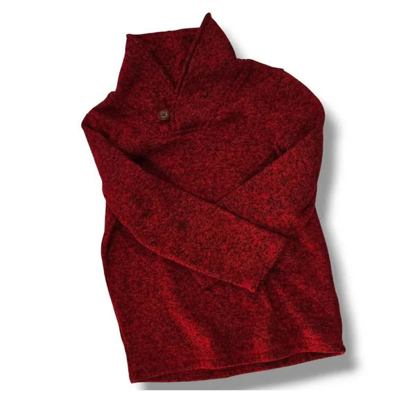 Jumping Beans girls red long sleeves high neck sweater top - size 5 - Picture 4 of 7